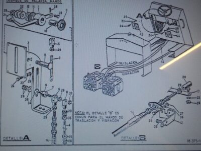 LEBRERO (THROTTLE CABLE FOR HYDRAULIC PUMPS AND ENGINES)