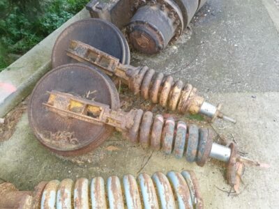 LIEBHERR 912LC LITRONIC, R912, R902, 942 LITRONIC (TRACK IDLER AND IDLER TENSION SPRING)