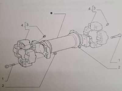 FIAT HITACHI FD180 (CROSS-PIECE) - Image 3