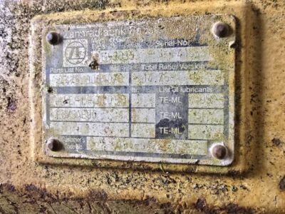 ZF MS 2035 ; 4475 005 078 ; 14.76 ; 154-5472 (ESSIEU COMPLET) ZF MS 2035 ; 4475 005 078 ; 14.76 ; 154-5472 (ESSIEU COMPLET)
