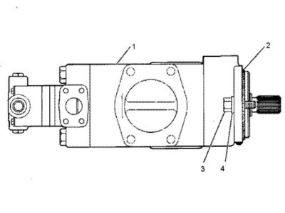 CATERPILLAR 4E-2468 (HYDRAULIC PUMP)