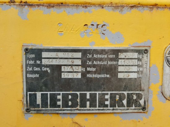 LIEBHERR A912 / A912 LITRONIC (PIEZAS / DESGUACE) LIEBHERR A912 / A912 LITRONIC (PIEZAS / DESGUACE) - Imagen 30