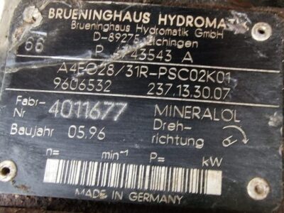 CASE 988, 988CK, 988CKE, 988P (POMPE HYDRAULIQUE) – Image 10