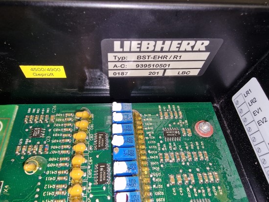 LIEBHERR A914 (PLAQUE ÉLECTRINIQUE) LIEBHERR A914 (PLAQUE ÉLECTRINIQUE) – Image 7