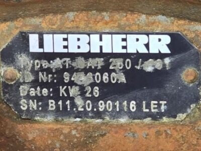 LIEBHERR 912 (SLEWING GEAR) LIEBHERR 912 (SLEWING GEAR)