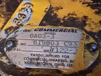 COMMERCIAL 6A03-3 (DISTRIBUTEUR HYDRAULIQUE) COMMERCIAL 6A03-3 (DISTRIBUTEUR HYDRAULIQUE)